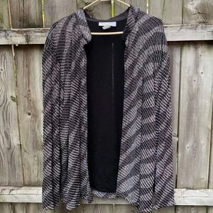 Shimmer Evening Open Cardigan 2 piece set sz. 26 W
